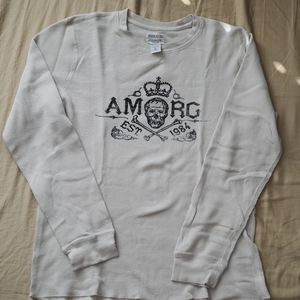 American Rag Waffle Knit Thermal Shirt